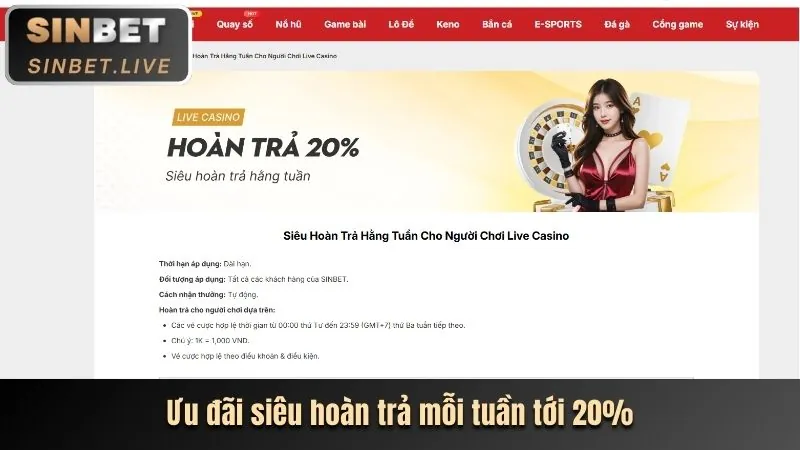 Thưởng Nạp Lần Đầu và Nạp Lại Kingbet Casino